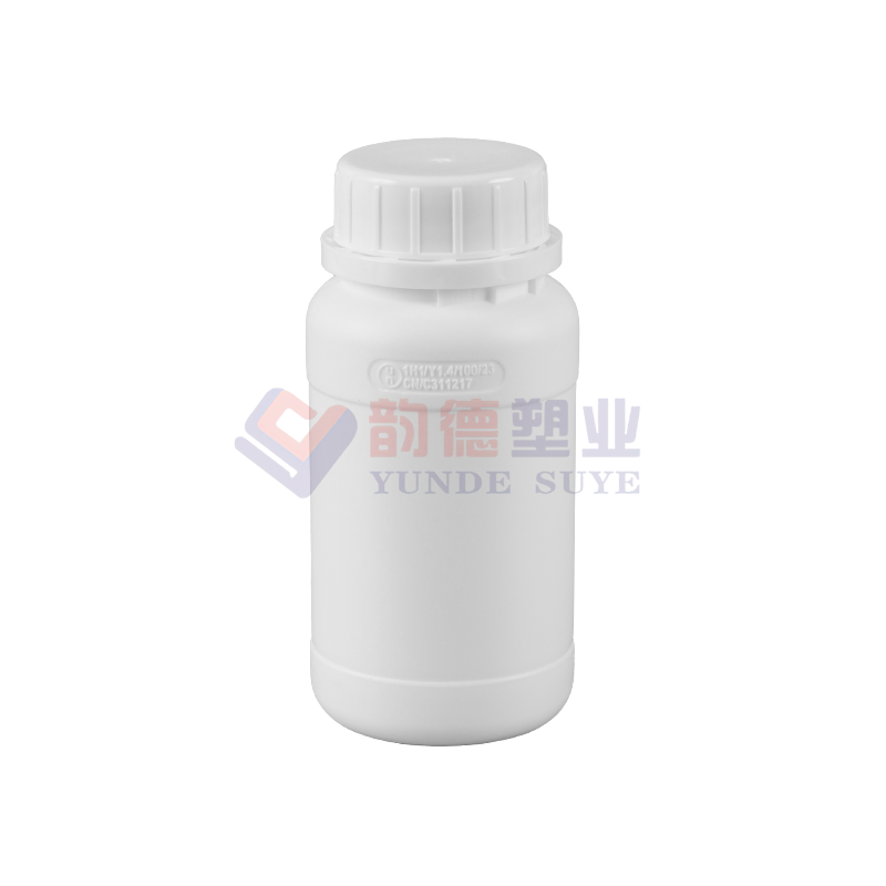 Frasco redondo fluorado espessado anti-penetração 200ml-01