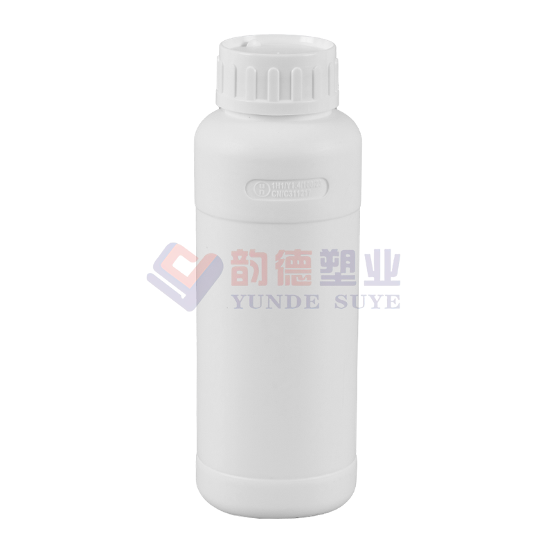 Frasco redondo de flúor grande e durável para armazenamento 500ml-02 (versão espessada)
